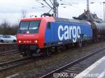 481 001-6 der SBB-Cargo am Nachmittag des 19.