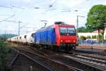 Nur noch leichte Schatten auf der Seite erinnern bei 481 005-7 an das Leben bei der SBB Cargo.