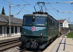 Am 1. Mai 2019 wurde der BLS Tm 236 340 mit der SBB Historic Ae 6/6 11421  GRAUBÜNDEN  von Oberburg nach Vallorbe überführt. Die Aufnahmen sind bei der Umfahrung in Burgdorf, in Lyssach und bei Münchenbuchsee entstanden.
Foto: Walter Ruetsch 