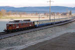 BLS HISTORIC.
Von Basel in der ersten Klasse mit dem historischen Zug zur Eröffnung der Belle-Epoque Woche-Kandersteg 2020.
Extrazug mit Ae 6/8 205 bei Bettenhausen am frühen Morgen des 19. Januar 2020.
Foto: Walter Ruetsch