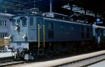 Ae 3/6 II 10453 in der Bahnhofshalle Olten ca 1975 (scan ab Negativ)