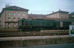 Ae 3/6 II 10453 mit GmP von Suhr beim Rangieren ca. 1975 im Bahnhof Aarau (scan von Negativ)