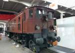 SBB - Fahrzeugausstellung bei der SBB im Depot Biel/Bienne mit der Ae 3/5 10439 anlsslich der 150 Jahre Feier des Jurabogens am 25.09.2010    