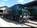 SBB - Ae 4/7  11023 ausgestellt im Areal des Bahnpark in Brugg am 2024.05.18