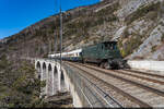 Swisstrain Ae 4/7 10997 / Luogelkinviadukt Hohtenn, 12.