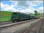 MIKADO / SBB - Extrazug aus Schaffhausen mit der Ae 4/7 11026 im Bahnhof Sumiswald-Grnen am 09.06.2012