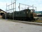 ex SBB - Abgestellte Ae 4/7 10948 und Ae 4/7  10983 in Sissach am 18.08.2013