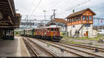 BLS Ae 6/8 205 / 1-August-Fahrt Vallorbe - Bern - Vallorbe / Kerzers,  31. Juli 2021