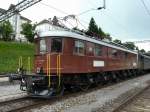 BLS - Oldtimer Ae 6/8 205 im Bahnhof von La Chaux de Fonds am 04.072009