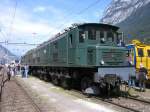 Ae 8/14 11801 steht auf dem Festgelnde in Erstfeld! (08.09.2007)