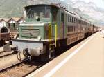 SBB Ae 8/14 11801  am 1.7.06 mit Extrazug in Erstfeld  