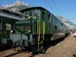 Ae 8/14 11801 in Erstfeld, 1.10.2011