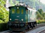 SOB - Oldtimer E-Lok Be 4/4 11 im Bahnhofsareal in Herisau am 03.09.2008