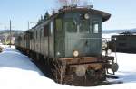 3 Be 4/4 verbringen ihren Lebensabend im Depot Le Locle, aufgenommen am 21.03.2009.