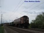 Be 4/6 12320 aus Winterthur vor Einem Extrazug bei Oberwinterthur am 10. Mai. 09