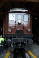 Be 4/6 12332 im Depot Erstfeld, 1.10.2011