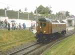 Jubilumsparade,Lausanne 1997.Hier die Gotthard E-Lok Be 4/6 Nr.12320 (BBC/SLM 1921)an der Lokparade.(Archiv P.Walter)