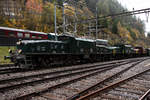 SBB - Historic, Ce 6/8 III, 14305 + 13302 + 14253, 19.10.2019, Göschenen