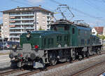 Ce 6/8 III 14305 Krokodil als Lokzug in Solothurn-HB am 9.