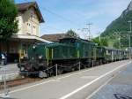  Krokodil  Ce 6/8 III 14305 steht mit einem Extrazug in Sargans am 24.05.08