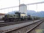 Ce 6/8 III 14305 mit 2 Leichtstahl B. Dieser Zug verkehrte anlsslich des 150 Jahr Jubilums der Rheintalstrecke zwischen Buchs SG und Sargans.
Buchs SG 24.05.08