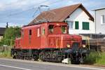 De 6/6 15301 des Vereins Historische Seethalbahn am Morgen des 15.06.2019 kurz vor Lenzburg, wo umgesetzt wurde, um weiter nach Brugg AG zu fahren.