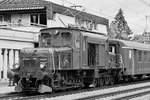 De 6/6 15301 des Vereins Historische Seethalbahn am 15.06.2019 auf dem Weg von Brugg nach Hochdorf via Rotkreuz - Luzern mit zwei vom Verein Mikado geliehenen Wagen.