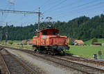 SBB/RUWA AG: Die ehemalige SBB Ee 3/3 16403 mit Baujahr 1944 befindet sich im Privatbesitz der Firma RUWA, Drahtschweisswerk AG Sumiswald.