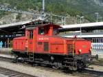 SBB - Rangierlok Ee 3/3 16368 im Bahnhof von Brig am 20.09.2007