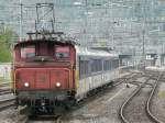 SBB - Rangierlok Ee 3/3 16425 bei der Arbeit im Bahnhofsareal von Biel am 03.05.2009 ..