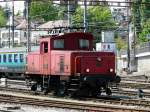 SBB - Rangierlok Ee 3/3 16458 im Bahnhofsareal von Bern am 03.05.2009