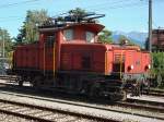 Ee 3/3 16411 whrend Sonntagsruhe im Bahnhof Rapperswil SG, 26.