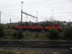 Beim Gterbahnhof von Lausanne waren am 07.12.09 die Ee 3/3 16367, 16422 und eine nummerlose abgestellt.