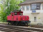 SBB - Rangierlok Ee 3/3 16451 vor dem alten Stellwerk in Biel am 12.05.2010