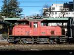 SBB - Rangierlok Ee 3/3 16401 abgestellt in Gossau am 14.11.2010