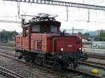 SBB - Rangierlok Ee 3/3 16408 im Personenbahnhof von Biel  am 07.09.2013