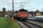 SBB-VETERAN noch immer im Einsatz  Die Ee 3/3 16381 bis 16414 wurden in den Jahren 1944-1947 in den Betrieb gesetzt.