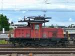 SBB - Ee 3/3  16408 abgestellt im Bahnhofsareal von Biel/Bienne am 07.06.2009