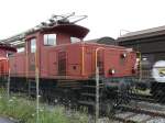 SBB - Ee 3/3 16459 im Betriebsareal des SBB Industriewerkes (Werksttte) in Biel/Bienne am 19.06.2010