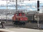 SBB - Rangierlok Oldtimer Ee 3/3  16362 im Bahnhof Rapperswil am 30.01.2013