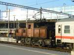 SBB - Rangierlok Ee 3/3 16511 bei Rangierarbeiten im Bahnhof Basel SBB am 03.11.2007