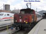 Ee 3/3 16512 in Basel SBB auf Manver fr den IC nach Berlin am 18.04.09