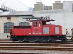 SBB - Rangierlok Ee 3/3  934 558-8 abgestellt im Areal des SBB Industriewerkes in Biel am 18.03.2012 ..