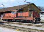 SBB - Rangierlok Ee 6/6 16812 im Gterbahnhof von Biel/Bienne am 15.09.2007