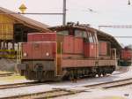 SBB - Rangierlok Ee 6/6  16815 im Gterbahnhof von Biel am 04.07.2009