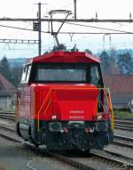 SBB - Rangierlok Ee 922 014-6 in Biel am 17.11.2010