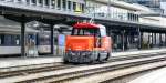 Ee 922 018-7 der SBB im Bahnhof Chur am 07.08.11