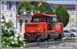 Die Ee 922 002-1 am Hafen in Romanshorn.