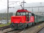 SBB - 922 009-6 im Bahnhofsareal in Biel am 28.10.2012