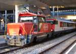 SBB - Ee 922 010-4 bei Rangierarbeiten im Bahnhof Bern am 21.09.2015